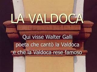 la valdoca
