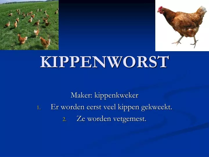 kippenworst