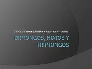definici n reconocimiento y acentuaci n gr fica