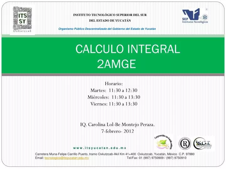 calculo integral 2amge