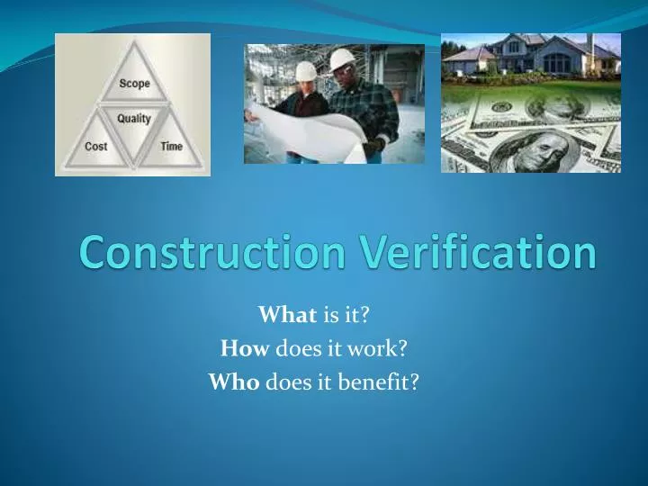 construction verification