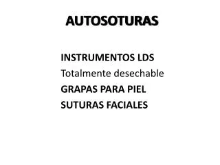 autosoturas