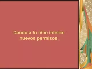 dando a tu ni o interior nuevos permisos