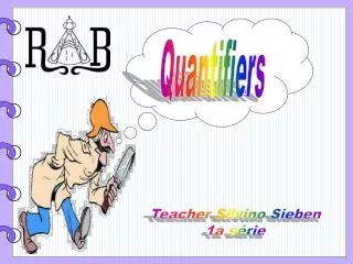 Quantifiers