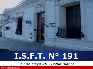 i s f t n 191