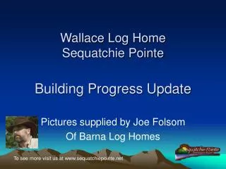 Wallace Log Home Sequatchie Pointe