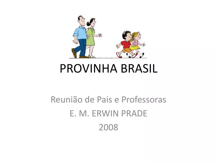 provinha brasil