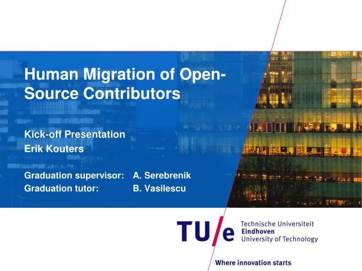 human migration of open source contributors