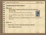 Complemente de Electronica - slide 1