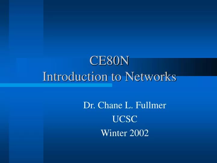 ce80n introduction to networks