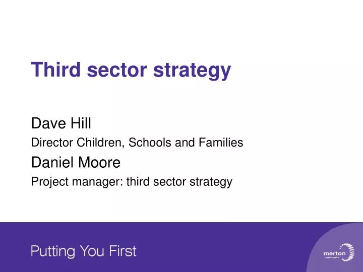 third sector strategy