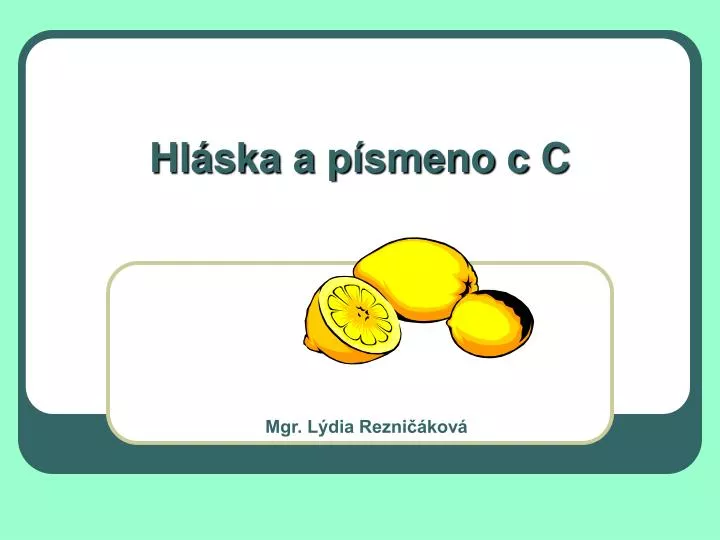 hl ska a p smeno c c