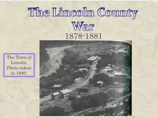 The Lincoln County War
