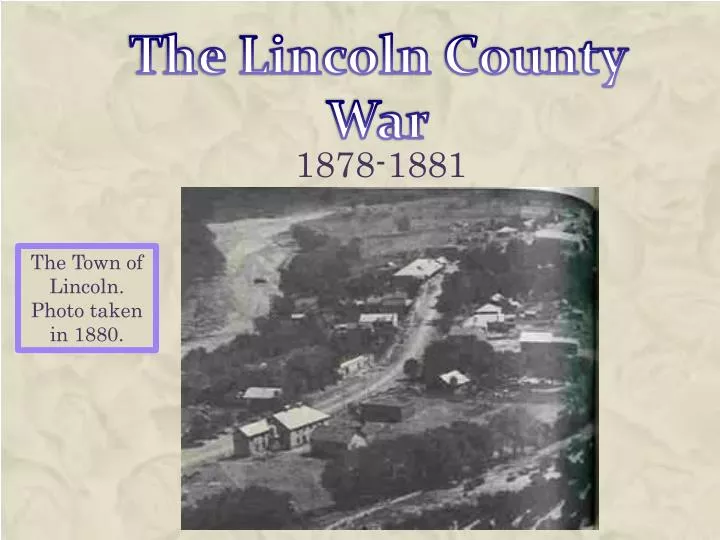 the lincoln county war