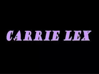 Carrie Lex