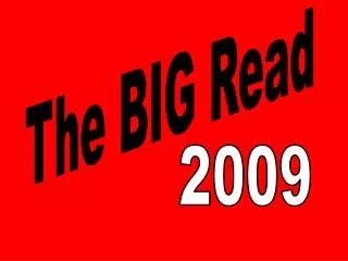 The BIG Read