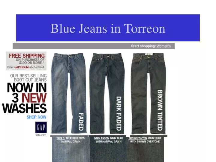 blue jeans in torreon