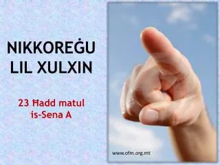 nikkore u lil xulxin 23 add matul is sena a