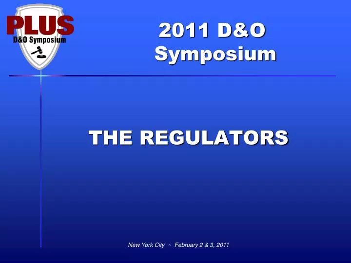 the regulators
