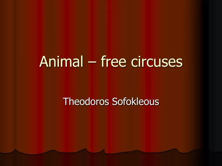 animal free circuses
