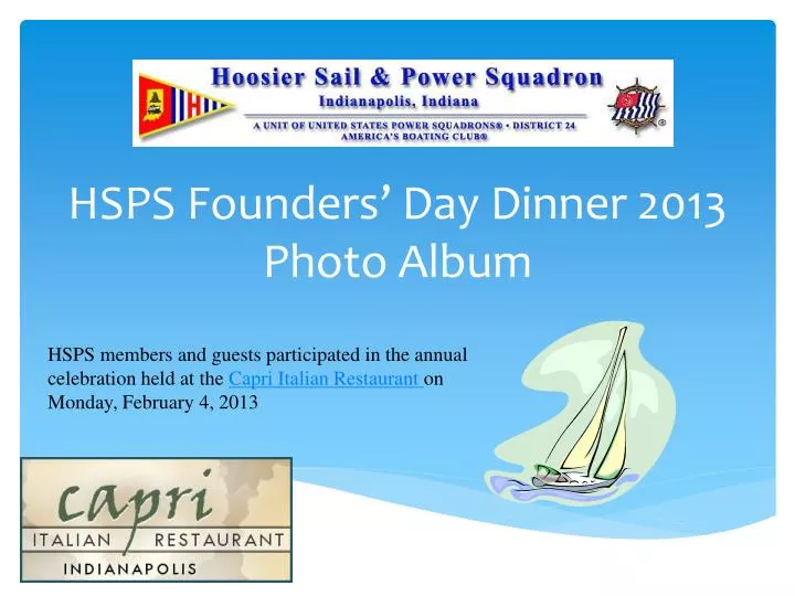 hsps founders day dinner 2013 photo album