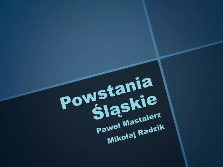 powstania l skie