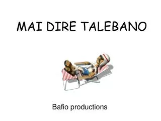 mai dire talebano