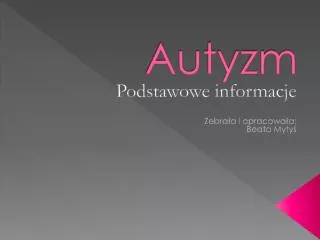 autyzm