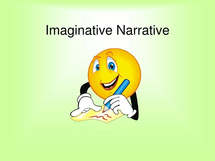 imaginative narrative