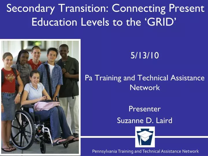secondary transition connecting present education levels to the grid