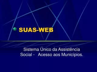 suas web