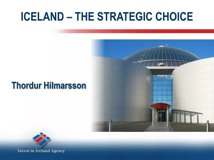 iceland the strategic choice