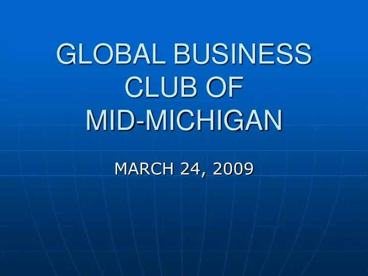 global business club of mid michigan