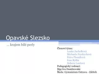 opavsk slezsko
