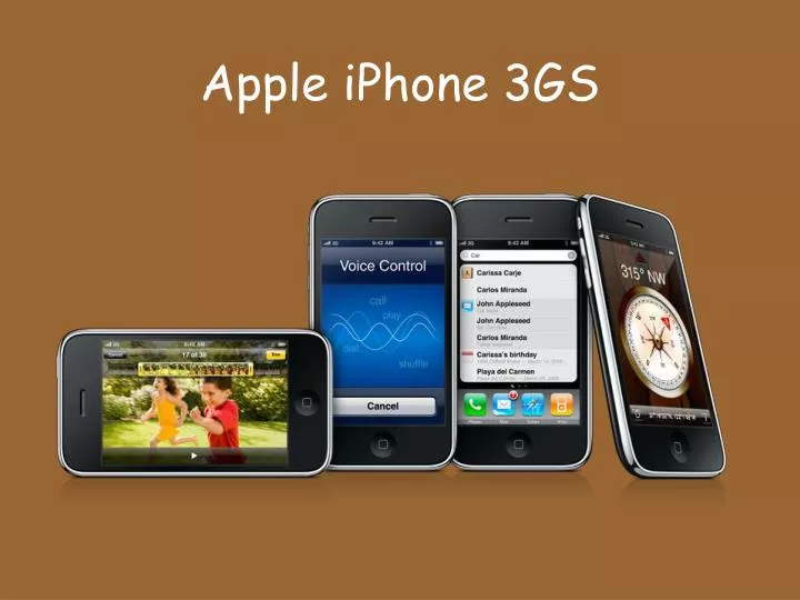 apple iphone 3gs
