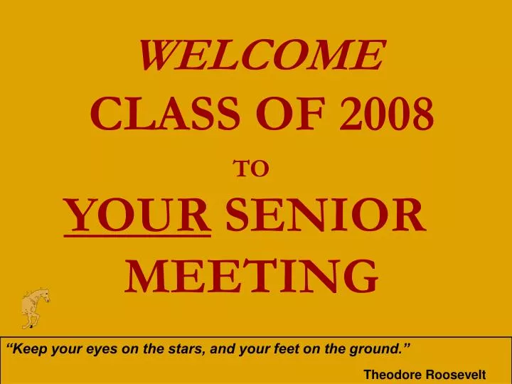 welcome class of 2008