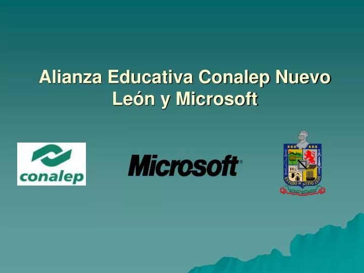 alianza educativa conalep nuevo le n y microsoft