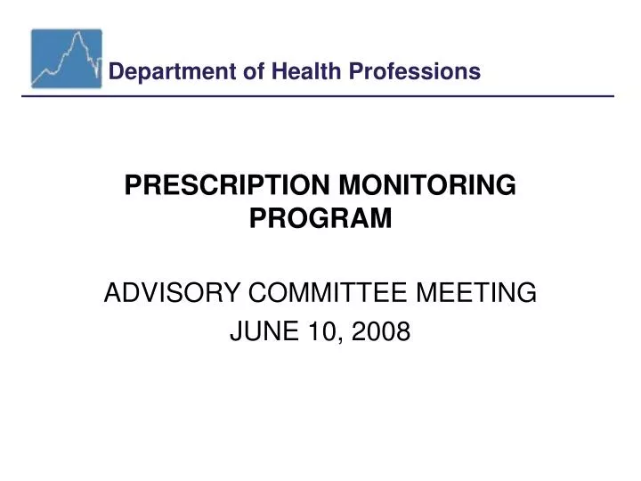 prescription monitoring program