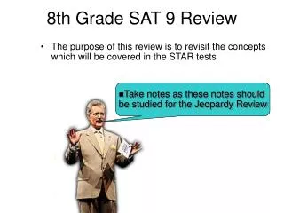 8th Grade SAT 9 Review