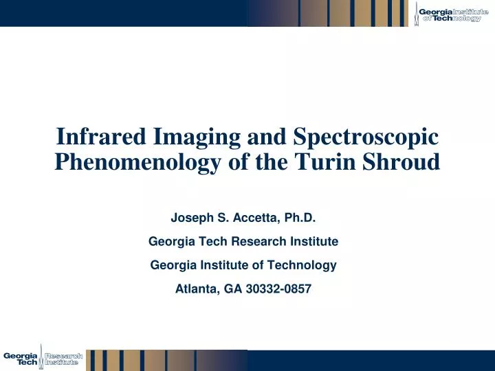 infrared imaging and spectroscopic phenomenology of the turin shroud