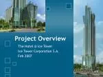 Project Overview - slide 1