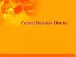 Central Business District - slide 1