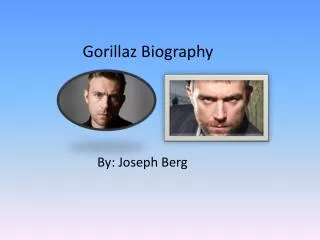 Gorillaz Biography