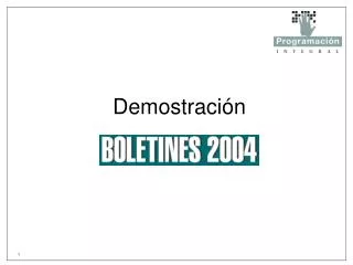 demostraci n