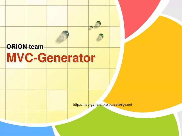 orion team mvc generator