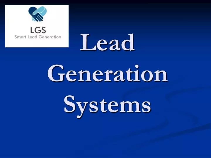 lead generation systems
