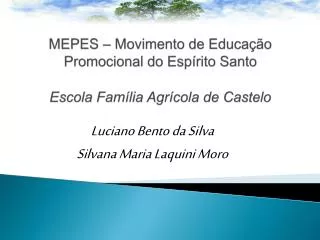 mepes movimento de educa o promocional do esp rito santo escola fam lia agr cola de castelo