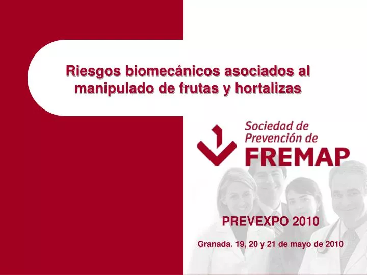riesgos biomec nicos asociados al manipulado de frutas y hortalizas