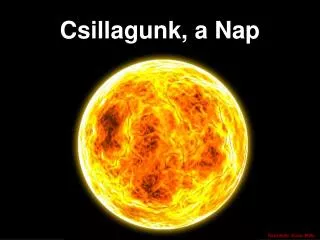 csillagunk a nap
