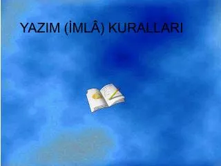 yazim ml kurallari